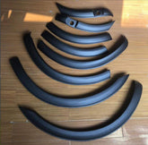 OEM MATTE BLACK FENDER FLARES FOR FORD EVEREST 2016 2017 2018 2019 + with Sensor Holes